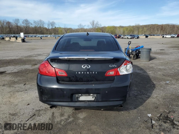 2010 Infiniti G37 x with VIN JN1CV6AR4AM250823, listed as a Copart auction lot 53845455 with 144,921 mi miles and Salvage Title. Bid and sale history available at carsss.com. Image 6.