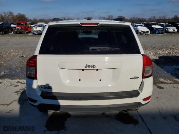 2012 Jeep Compass Latitude with VIN 1C4NJCEA4CD683789, listed as a Copart auction lot 82559954 with 115,602 mi miles and Salvage Title. Bid and sale history available at carsss.com. Image 6.