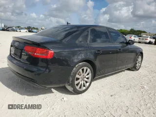 2014 Audi A4 Premium with VIN WAUAFAFL0EN043724, listed as a Copart auction lot 61640915 with 116,861 mi miles and Clean title. Bid and sale history available at DreamBid. Image 3.