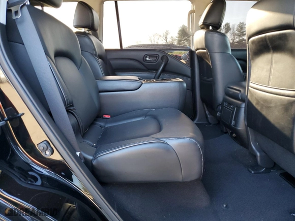 2020 Infiniti QX80 LUXE with VIN JN8AZ2NE9L9253431, listed as a Copart auction lot 49617135 with 102,356 mi miles and Salvage Title. Bid and sale history available at carsss.com. Image 11.