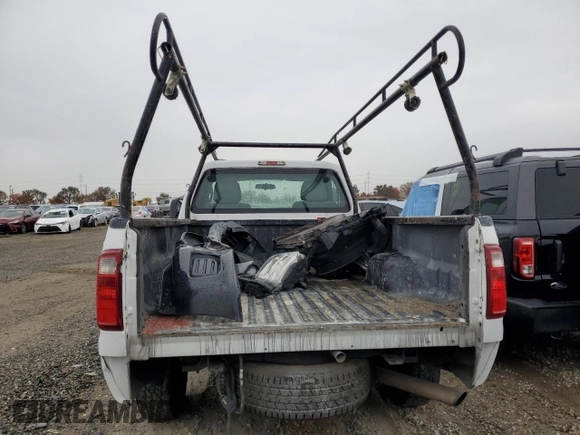 2013 Ford F-250 XL with VIN 1FTBF2A63DEA26381, listed as a Copart auction lot 73170264 with 166,475 mi miles and Salvage Title. Bid and sale history available at DreamBid. Image 6.