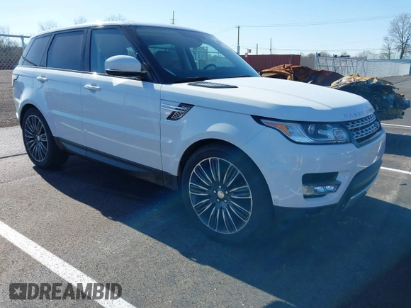 2014 Land Rover Range Rover Sport HSE with VIN SALWR2WF1EA362243, listed as a IAAI auction lot 41805828 with 118,725 mi miles and . Bid and sale history available at DreamBid. Image 1.