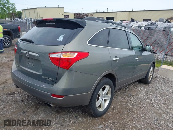 2008 Hyundai Veracruz GLS with VIN KM8NU73C48U049050, listed as a IAAI auction lot 42394566 with 284,058 mi miles and . Bid and sale history available at DreamBid. Image 4.
