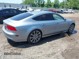 2012 Audi A7 Prestige with VIN WAU2GAFC3CN134940, listed as a IAAI auction lot 42649389 with 163,450 mi miles and . Bid and sale history available at DreamBid. Image 4.