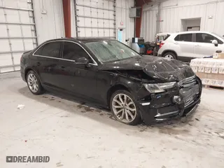 2019 Audi A4 Premium with VIN WAUGMAF41KN004998, listed as a IAAI auction lot 41396015 with 31,438 mi miles. Bid and sale history available at carsss.com. Image 1.