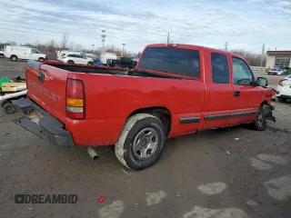 2000 Chevrolet Silverado 1500 with VIN 1GCEC19V8YZ218177, listed as a Copart auction lot 88020145 with 170,495 mi miles and Salvage Title. Bid and sale history available at carsss.com. Image 3.