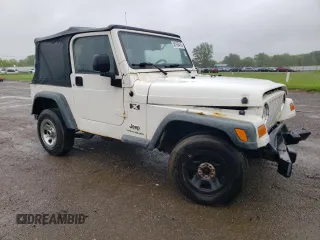 2006 Jeep Wrangler X z VIN 1J4FA39S56P742837, wystawiony jako Copart lot #58166415 z przebiegiem 97 224 mil mil oraz Szkoda całkowita • Salvage title. Historia ofert i sprzedaży dostępna na DreamBid. Obrazek 4.