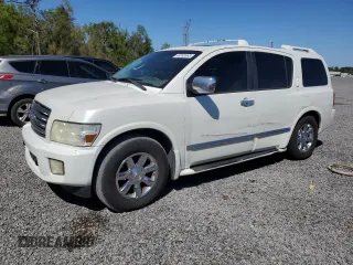 2007 Infiniti QX56 with VIN 5N3AA08AX7N802022, listed as a Copart auction lot 48762465 with 0 mi miles and Salvage Title. Bid and sale history available at carsss.com. Image 1.