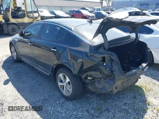 2016 Kia Optima Hybrid with VIN KNAGM4ADXG5096533, listed as a IAAI auction lot 41986694 with 1 mi miles. Bid and sale history available at carsss.com. Image 3.