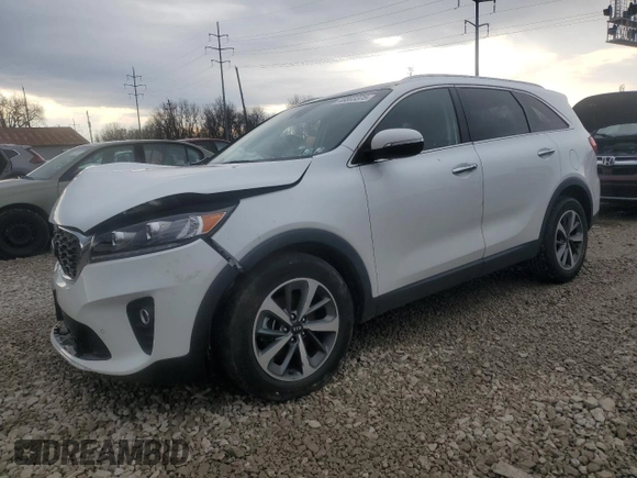 2019 Kia Sorento EX with VIN 5XYPH4A52KG504121, listed as a Copart auction lot 46803375 with 83,035 mi miles and Clean Title. Bid and sale history available at DreamBid. Image 1.