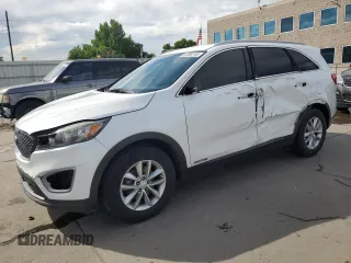2017 Kia Sorento LX with VIN 5XYPGDA52HG273961, listed as a Copart auction lot 61386745 with 93,680 mi miles and Salvage title. Bid and sale history available at DreamBid. Image 1.