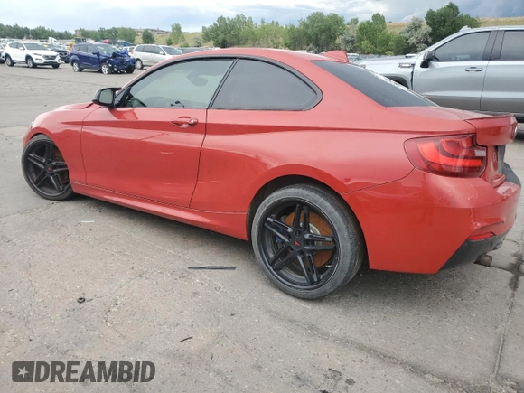 2016 BMW 2 Series M235i with VIN WBA1J7C50GV360056, listed as a Copart auction lot 64852295 with Not provided miles and Salvage title. Bid and sale history available at DreamBid. Image 2.