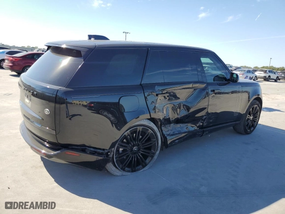 2023 Land Rover Range Rover SE with VIN SALKPBFU2PA017373, listed as a Copart auction lot 79711824 with 22,619 mi miles and Salvage Title. Bid and sale history available at carsss.com. Image 3.