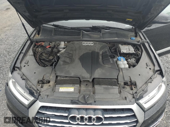 2017 Audi Q7 Premium with VIN WA1AAAF79HD026543, listed as a Copart auction lot 52947455 with 159,456 mi miles and Clean title. Bid and sale history available at DreamBid. Image 12.