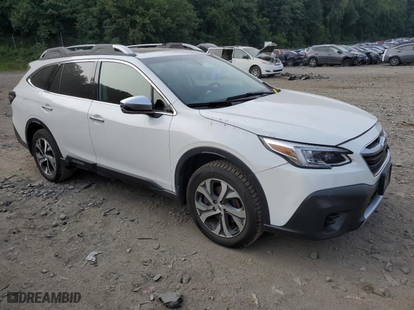 2021 Subaru Outback Touring with VIN 4S4BTAPC1M3136188, listed as a Copart auction lot 66698174 with 65,704 mi miles and Salvage Title. Bid and sale history available at carsss.com. Image 4.