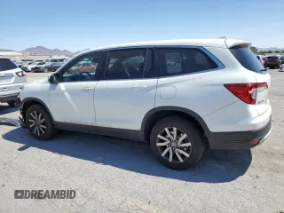 2019 Honda Pilot EX z VIN 5FNYF6H32KB050440, wystawiony jako Copart lot #54110515 z przebiegiem 68 262 mil mil oraz Szkoda całkowita • Salvage title. Historia ofert i sprzedaży dostępna na DreamBid. Obrazek 2.