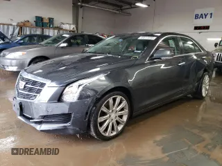 2017 Cadillac ATS Luxury AWD z VIN 1G6AH5SXXH0185144, wystawiony jako Copart lot #49511695 z przebiegiem 78 999 mil mil oraz Szkoda całkowita • Salvage title. Historia ofert i sprzedaży dostępna na DreamBid. Obrazek 1.