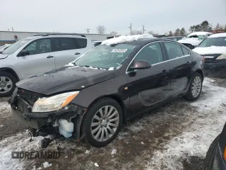 2011 Buick Regal CXL Turbo TO2 with VIN W04GW5EV0B1103201, listed as a Copart auction lot 44242565 with 139,775 mi miles and Salvage Title. Bid and sale history available at carsss.com. Image 1.