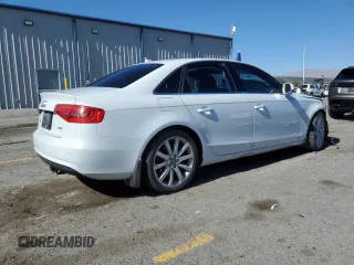 2013 Audi A4 Premium Plus with VIN WAUEFAFL8DN039856, listed as a Copart auction lot 44357595 with 0 mi miles and Salvage Title. Bid and sale history available at carsss.com. Image 3.