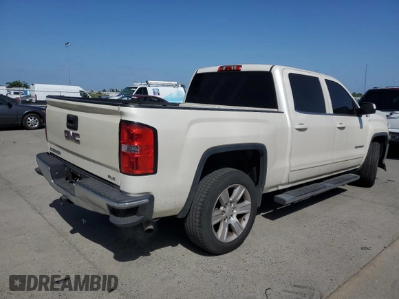 2015 GMC Sierra 1500 SLE z VIN 3GTP1UEC1FG129052, wystawiony jako Copart lot #54357445 z przebiegiem 124 559 mil mil oraz Szkoda całkowita • Salvage title. Historia ofert i sprzedaży dostępna na DreamBid. Obrazek 3.