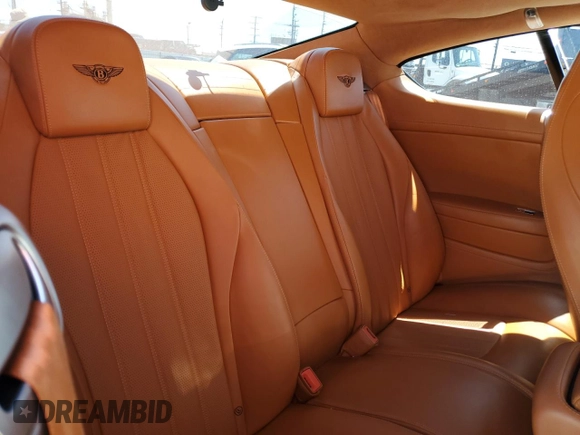 2013 Bentley Continental GT with VIN SCBFT7ZA5DC081820, listed as a Copart auction lot 52598954 with 25,484 mi miles and . Bid and sale history available at DreamBid. Image 10.