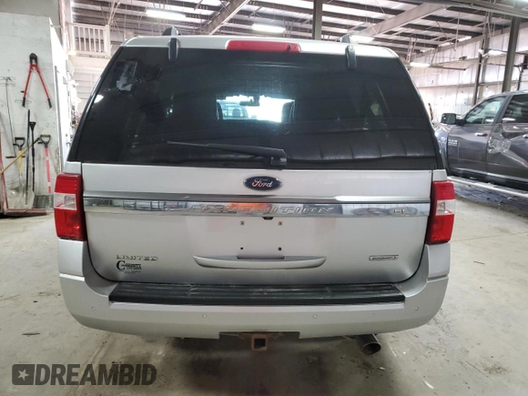 2017 Ford Expedition Max Limited z VIN 1FMJK2AT4HEA52454, wystawiony jako Copart lot #52582625 z przebiegiem 223 771 mil mil oraz Czysty tytuł • Clean title. Historia ofert i sprzedaży dostępna na DreamBid. Obrazek 6.