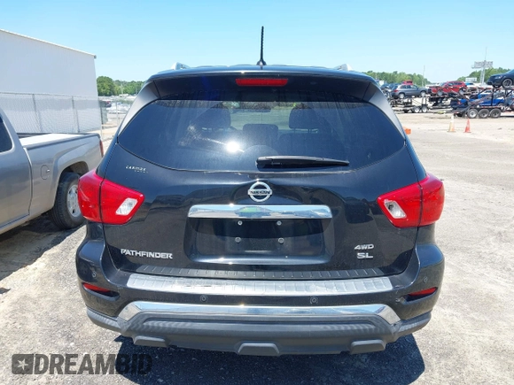 2018 Nissan Pathfinder SV with VIN 5N1DR2MM7JC636507, listed as a IAAI auction lot 42512002 with 148,304 mi miles and . Bid and sale history available at DreamBid. Image 17.