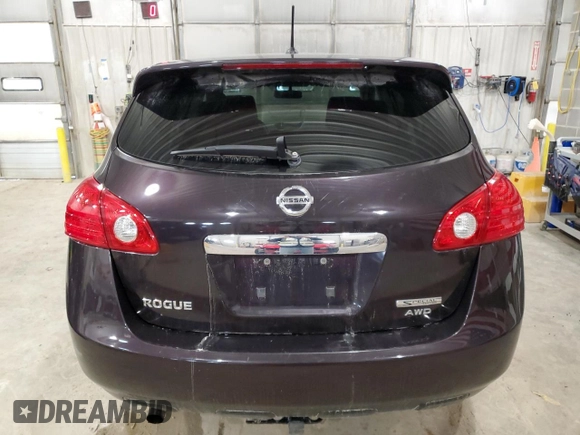 2013 Nissan Rogue S with VIN JN8AS5MV7DW149725, listed as a Copart auction lot 51955665 with 126,479 mi miles and Salvage Title. Bid and sale history available at DreamBid. Image 6.