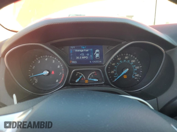 2014 Ford Focus SE with VIN 1FADP3F29EL427793, listed as a Copart auction lot 54443335 with 124,203 mi miles and Non Repairable. Bid and sale history available at carsss.com. Image 9.