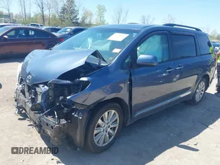 2017 Toyota Sienna with VIN 5TDDZ3DC4HS178239, listed as a IAAI auction lot 42130645 with 140,987 mi miles and . Bid and sale history available at DreamBid. Image 18.