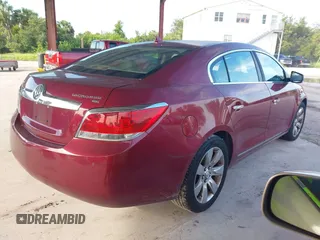 2011 Buick LaCrosse CXL with VIN 1G4GC5ED2BF326649, listed as a IAAI auction lot 42818351 with 156,492 mi miles and . Bid and sale history available at DreamBid. Image 4.