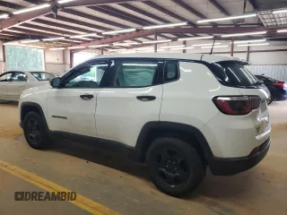 2018 Jeep Compass Sport with VIN 3C4NJCAB5JT263397, listed as a Copart auction lot 55670315 with 95,531 mi miles and Salvage title. Bid and sale history available at DreamBid. Image 2.