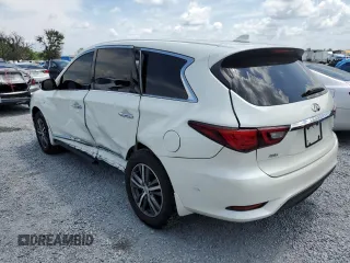 2020 Infiniti QX60 Pure with VIN 5N1DL0MM9LC520735, listed as a Copart auction lot 58567435 with 66,737 mi miles and Salvage title. Bid and sale history available at DreamBid. Image 2.
