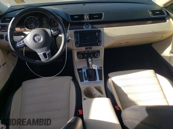 2012 Volkswagen CC Lux PZEV with VIN WVWHP7ANXCE505424, listed as a Copart auction lot 51968245 with 127,062 mi miles and Salvage Title. Bid and sale history available at carsss.com. Image 8.