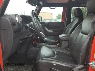 2017 Jeep Wrangler Unlimited Sahara with VIN 1C4BJWEG6HL552529, listed as a Copart auction lot 56688935 with Not provided miles and Salvage title. Bid and sale history available at DreamBid. Image 7.
