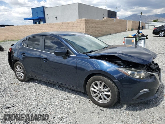 2014 Mazda 3 i Touring with VIN JM1BM1V75E1110424, listed as a Copart auction lot 51245845 with 98,508 mi miles and Salvage Title. Bid and sale history available at DreamBid. Image 4.