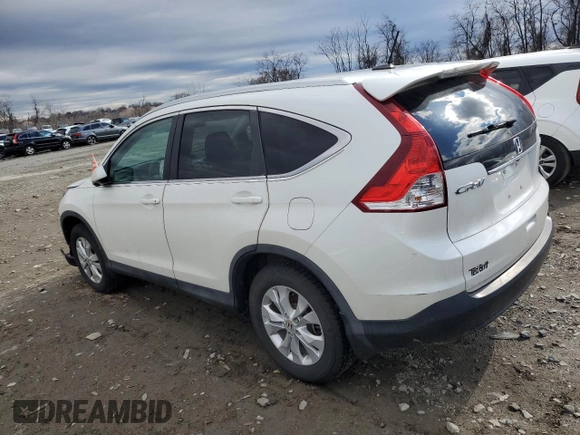 2014 Honda CR-V EX-L with VIN 5J6RM4H78EL048768, listed as a Copart auction lot 47720055 with 100,062 mi miles and Salvage Title. Bid and sale history available at carsss.com. Image 2.