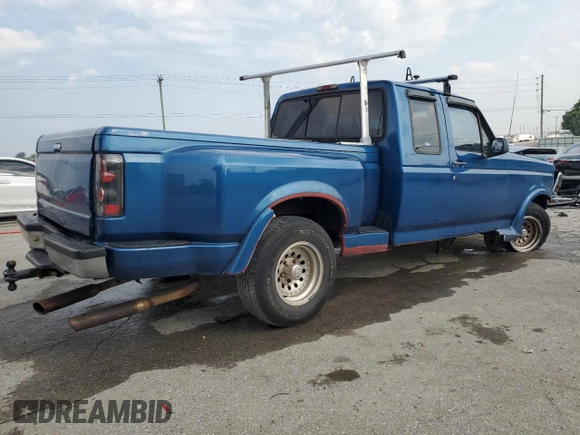 1995 Ford F-150 with VIN 1FTEX15N2SKA99097, listed as a Copart auction lot 59093615 with 263,160 mi miles and Salvage title. Bid and sale history available at DreamBid. Image 3.