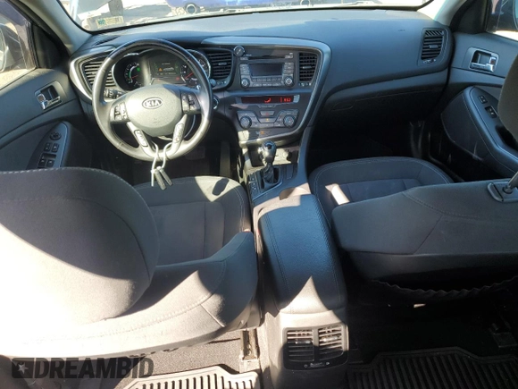 2012 Kia Optima Hybrid with VIN KNAGM4AD0C5016781, listed as a Copart auction lot 50794145 with 120,000 mi miles and Clean Title. Bid and sale history available at DreamBid. Image 8.