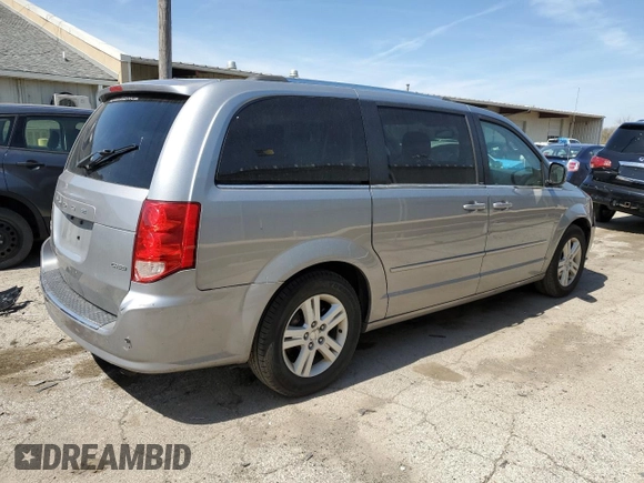2013 Dodge Grand Caravan Crew with VIN 2C4RDGDG4DR726502, listed as a Copart auction lot 53258075 with 132,903 mi miles and Salvage Title. Bid and sale history available at DreamBid. Image 3.