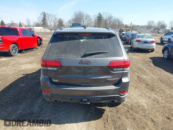 2021 Jeep Grand Cherokee Trailhawk with VIN 1C4RJFLGXMC716795, listed as a IAAI auction lot 41800596 with 38,394 mi miles. Bid and sale history available at carsss.com. Image 16.