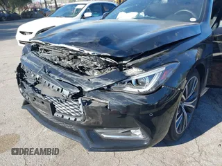 2022 Infiniti Q60 Luxe with VIN JN1EV7KK2NM600262, listed as a IAAI auction lot 41637351 with 22,754 mi miles and . Bid and sale history available at carsss.com. Image 6.