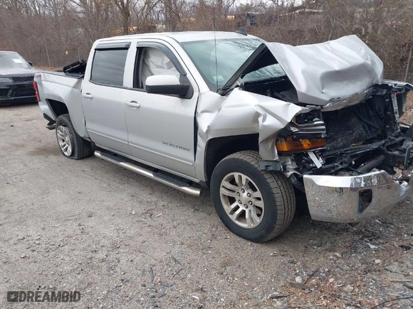 2016 Chevrolet Silverado 1500 LT with VIN 3GCUKREC7GG281402, listed as a IAAI auction lot 41724111 with 1 mi miles. Bid and sale history available at carsss.com. Image 1.