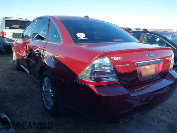 2008 Ford Taurus Limited with VIN 1FAHP28W18G126380, listed as a IAAI auction lot 41034516 with 127,052 mi miles. Bid and sale history available at carsss.com. Image 3.