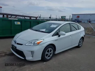 2013 Toyota Prius One with VIN JTDKN3DU3D5642908, listed as a IAAI auction lot 42079977 with 151,986 mi miles and . Bid and sale history available at carsss.com. Image 2.