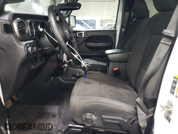 2023 Jeep Gladiator Sport с VIN 1C6HJTAG3PL571060, выставлен на аукционе Copart как лот 46112255 с пробегом 23 352 миль миль и Списание • Salvage title. История ставок и продаж доступна на DreamBid. Изображение 7.
