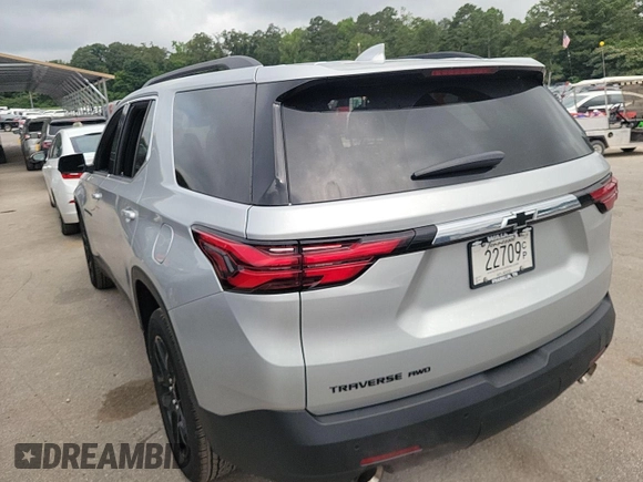 2022 Chevrolet Traverse LT Cloth z VIN 1GNEVGKWXNJ169131, wystawiony jako IAAI lot #42561409 z przebiegiem 87 915 mil mil oraz . Historia ofert i sprzedaży dostępna na DreamBid. Obrazek 19.