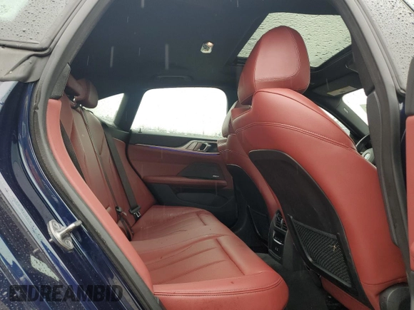 2022 BMW 4 Series M440i xDrive with VIN WBA13AW04NFM50227, listed as a Copart auction lot 55770745 with 36,788 mi miles and Salvage title. Bid and sale history available at DreamBid. Image 10.