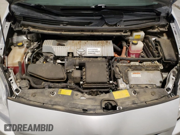 2011 Toyota Prius I with VIN JTDKN3DU9B1474504, listed as a Copart auction lot 53330175 with 81,294 mi miles and Salvage Title. Bid and sale history available at DreamBid. Image 11.