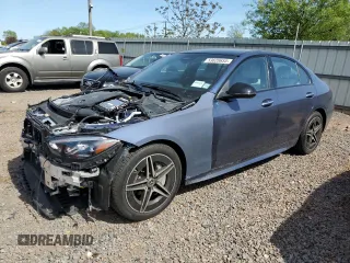 2024 Mercedes-Benz C 300 z VIN W1KAF4HB1RR162959, wystawiony jako Copart lot #53628655 z przebiegiem 7 787 mil mil oraz Szkoda całkowita • Salvage title. Historia ofert i sprzedaży dostępna na DreamBid. Obrazek 1.